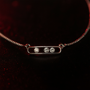 White Gold  Bracelet